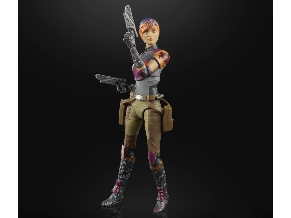 Star Wars The Black Series Sabine Wren Action Figure - 6-Inch Collectible Toy from Rebels Series | Perfect for Display, Cosplay & Star Wars Fans
