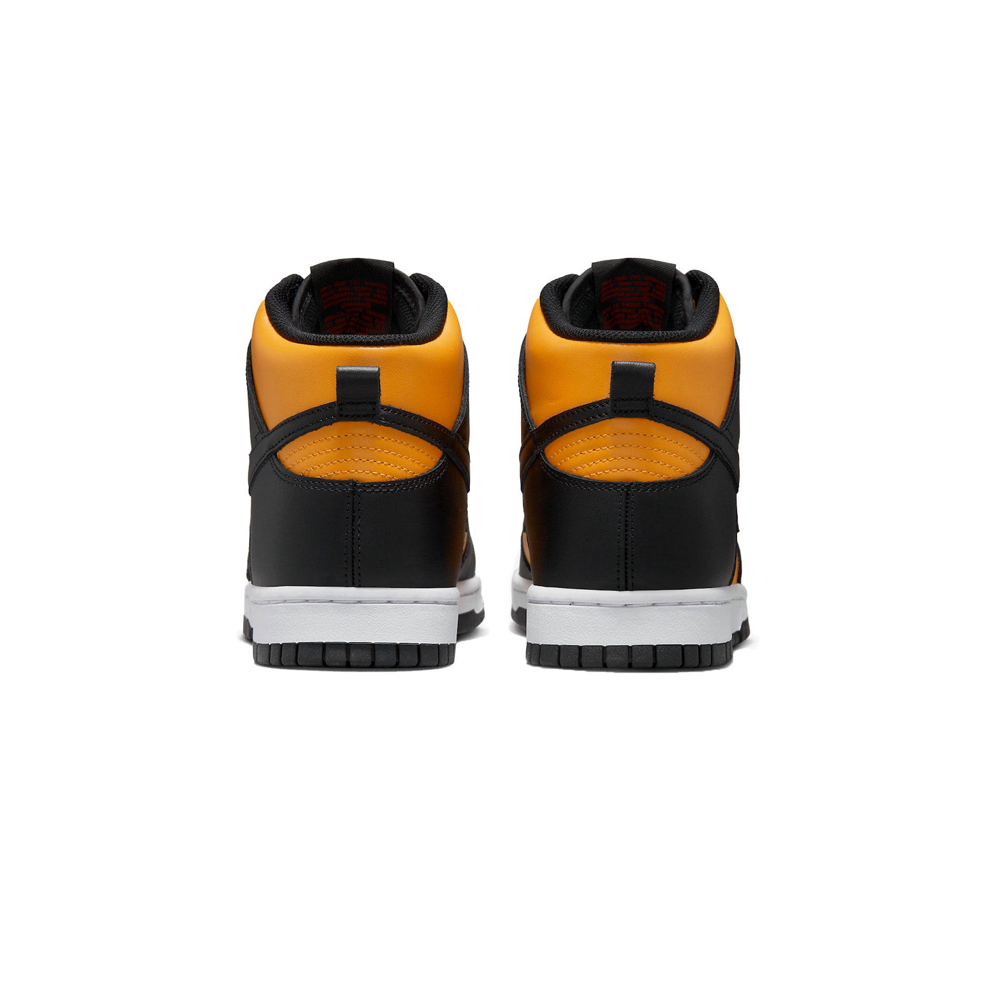 Nike Dunk High 'University Gold and Black' Sneakers (2022 Release) - Retro Basketball Shoes for Men, Streetwear Fashion & Casual Wear