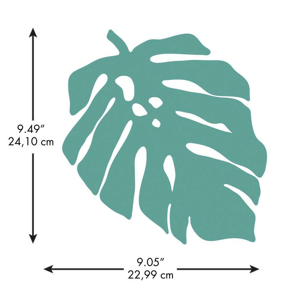 RoomMates RMK4663GM Tropical Leaves Peel and Stick Giant Wall Decals - Self-Adhesive Removable Wall Stickers for Home, Nursery, Office Decor - Perfect for Bedroom, Living Room & Dorm Room Wall Art