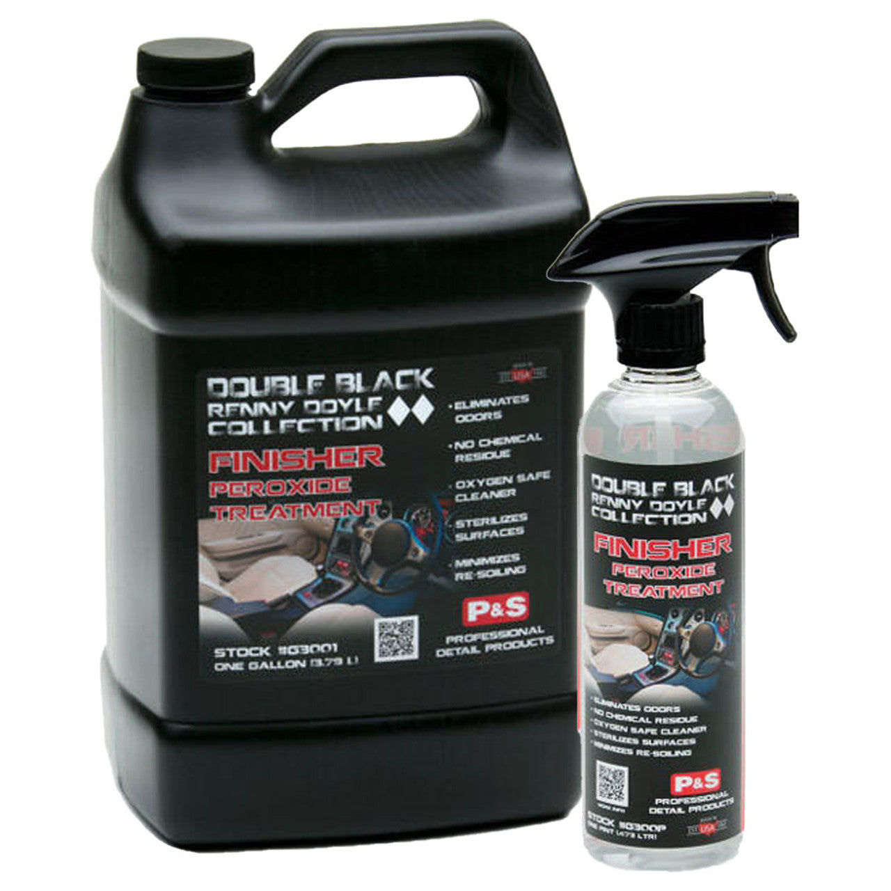 P&S Double Black Collection Finisher Peroxide Treatment - Car Detailing & Paint Restoration for Showroom Shine | Perfect for Auto Enthusiasts & Professional Detailing