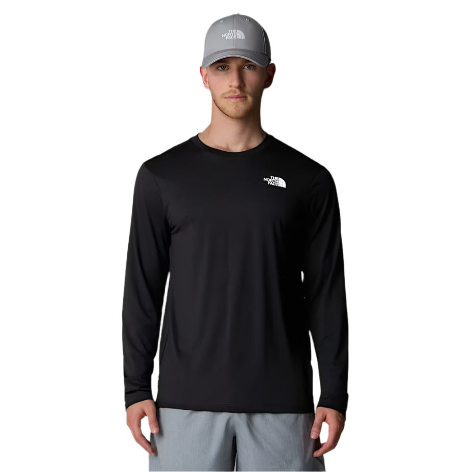 24/7 Men's Long Sleeve T-Shirt - Comfortable Cotton Crewneck Tee for Casual Wear, Work & Outdoor Activities - NF0A894A