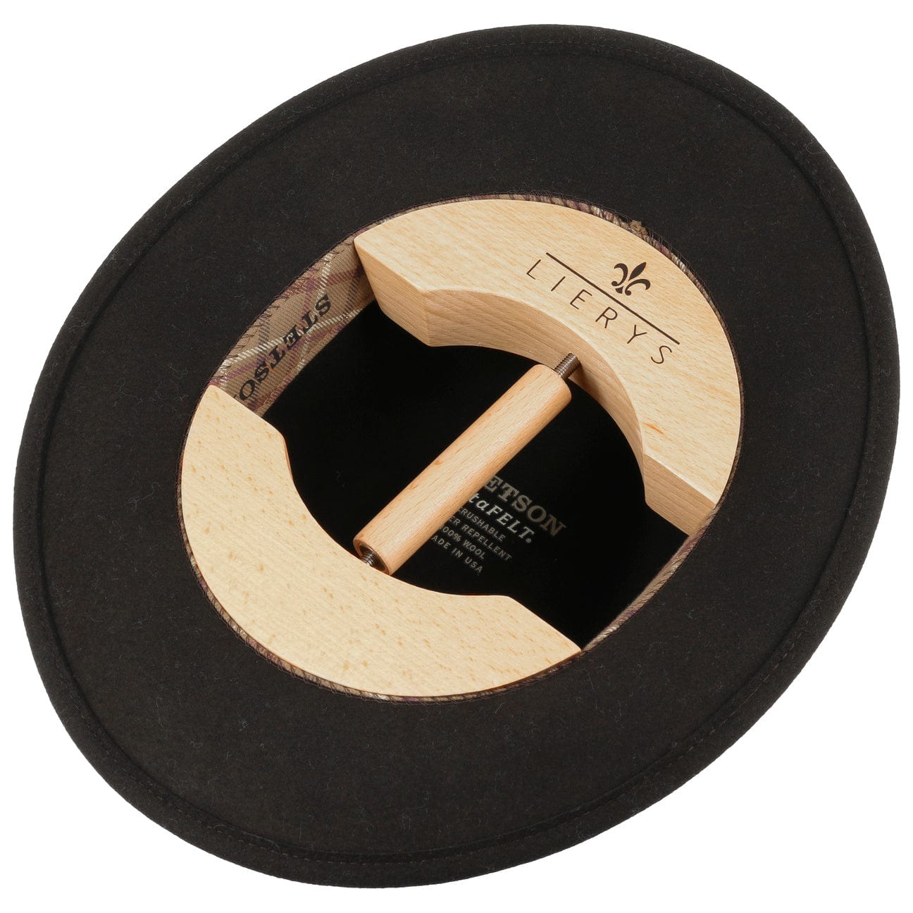 Lierys Stretch It Hat Stretcher - Adjustable Hat Expander for All Hat Sizes | Perfect for Baseball Caps, Fedoras & Fitted Hats | Hat Care & Storage Solution