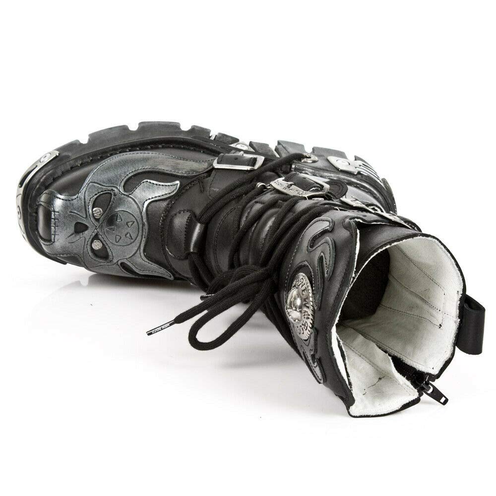 Men's Combat Boots - New Rock Military Style Tactical Boots for Hiking, Work & Outdoor Adventure