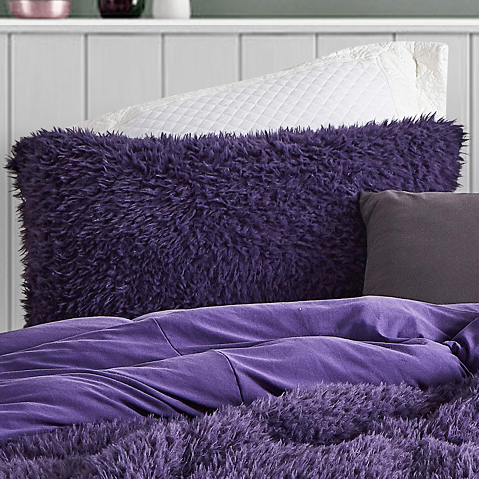 Queen of Sleep - Coma Inducer Standard Sham Pillowcase - Purple Reign Luxury Bedding for Deep Sleep & Stress Relief - Perfect for Home, Hotel, and Spa Relaxation