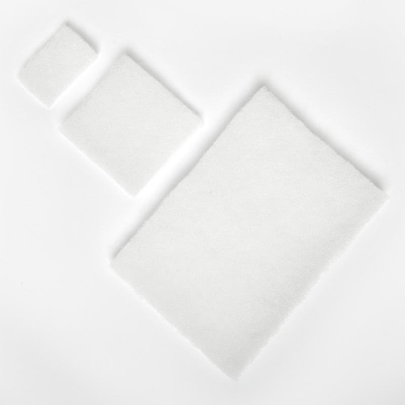 White Jewelry Box Liners - 3.5x3.5 Inch Cotton Pads (100 Pack) for Jewelry Display & Protection