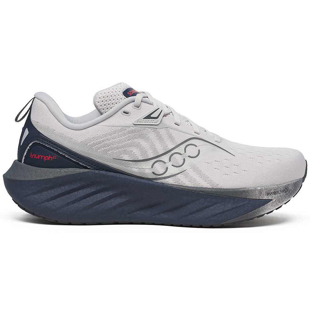 Men's Saucony Triumph 22 Running Shoes - Lightweight Cushioned for Long Distance & Marathon Training - Perfect for Road Running, Jogging & Gym Workouts