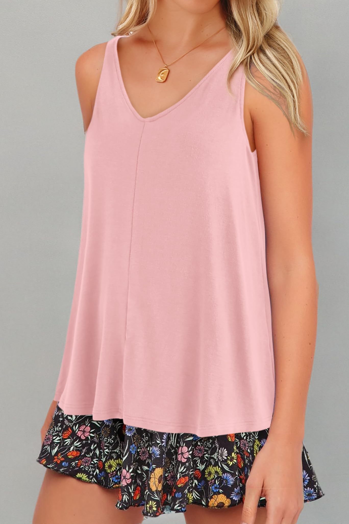 Aokosor Women's Sleeveless Tank Tops - 2024 Summer Casual T-Shirts for Gym, Beach & Everyday Wear | Breathable Comfort Fit Workout Tops