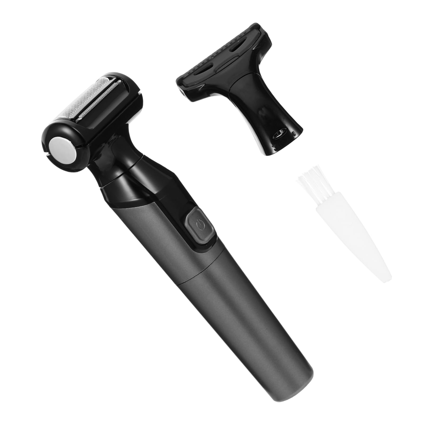 **Healeved Cordless Electric Shaver & Trimmer for Men – Rechargeable Face & Body Hair Removal – Black ABS Design – Perfect for Travel, Gym & Daily Grooming**