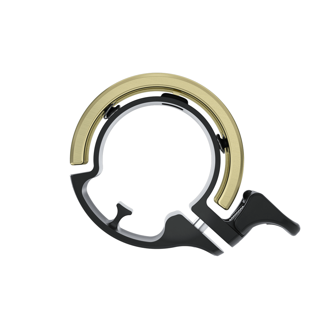 Knog Oi Classic Bike Bell - Durable & Loud Bicycle Bell for Urban Commuters, Mountain Bikes & Kids Bikes - Perfect for Safety & Style on Road or Trail Rides