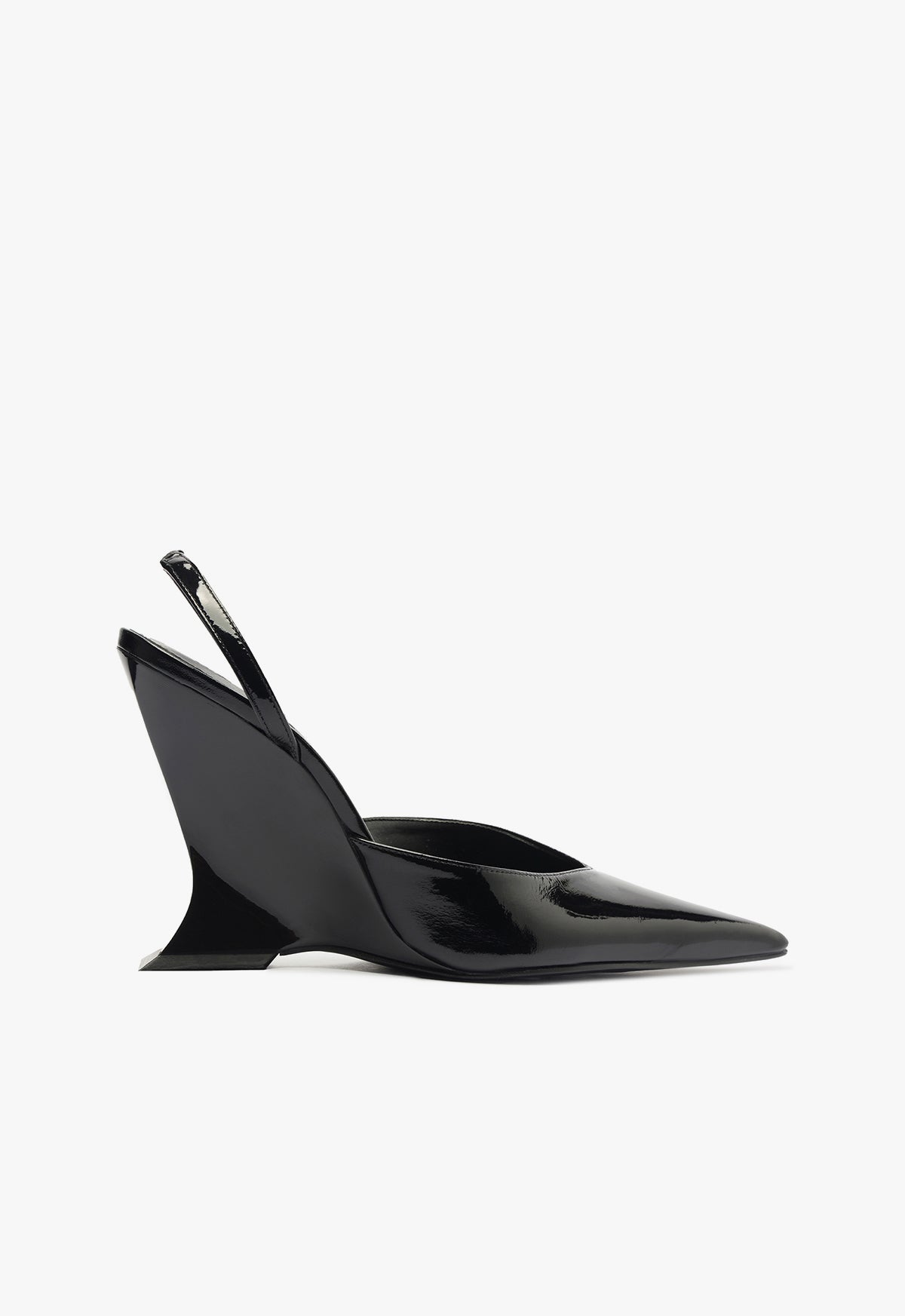 Siena Patent Leather Pump Women's High Heel Shoes - 3.5 Inch Heel Height, Style F24, SKU S2203000020001 | Perfect for Office, Parties & Formal Events