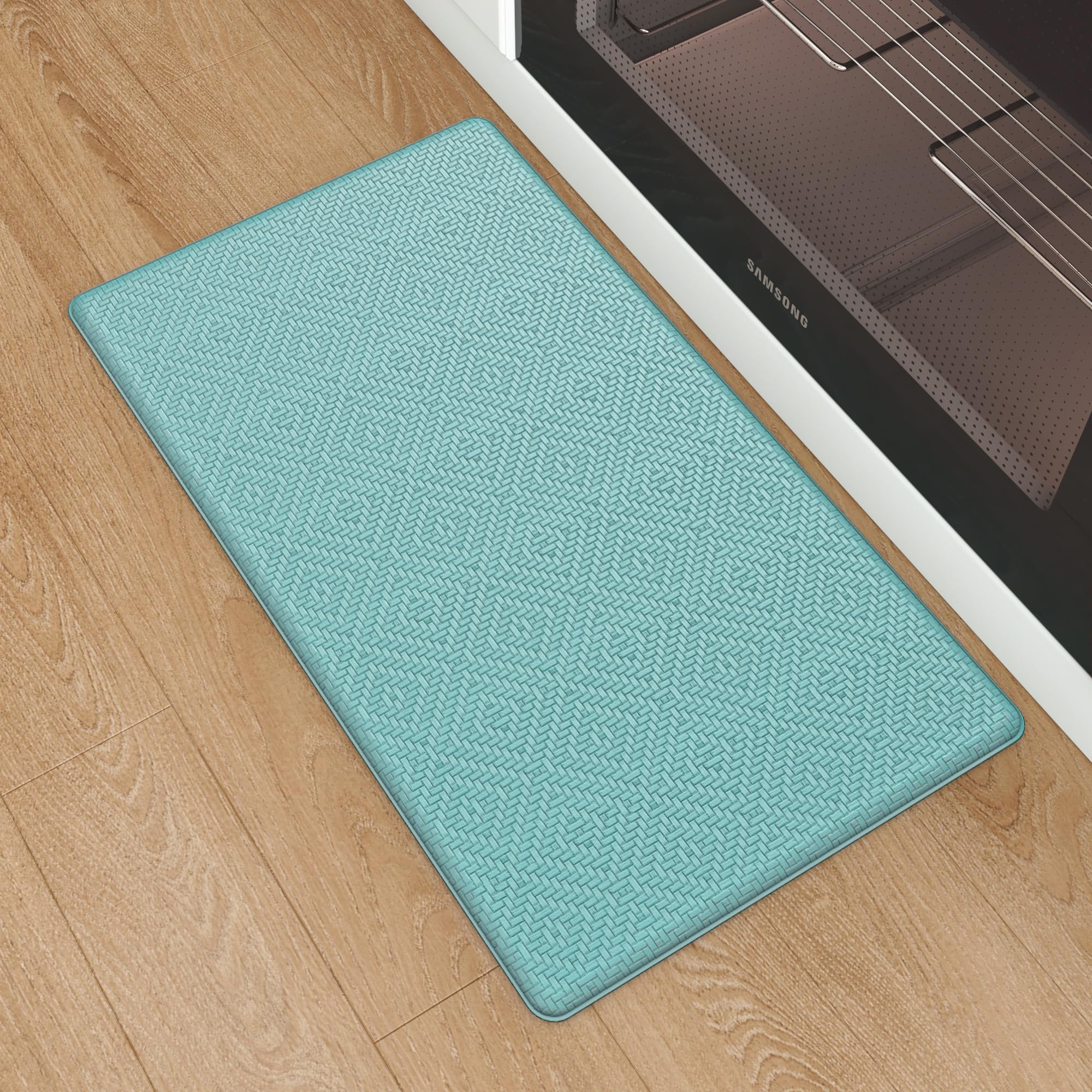 Anti-Fatigue Kitchen Floor Mat - Non-Slip Cushioned Foam Pad for Standing Comfort, 17