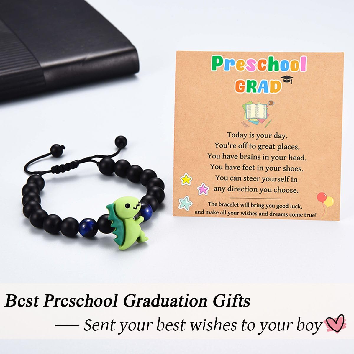 Leyung Bracelet for Kids - Birthday, Christmas, Valentine's Day, Easter, First Day of School & Graduation Gifts for Boys and Girls - Perfect for Preschool, Kindergarten & Special Occasions
