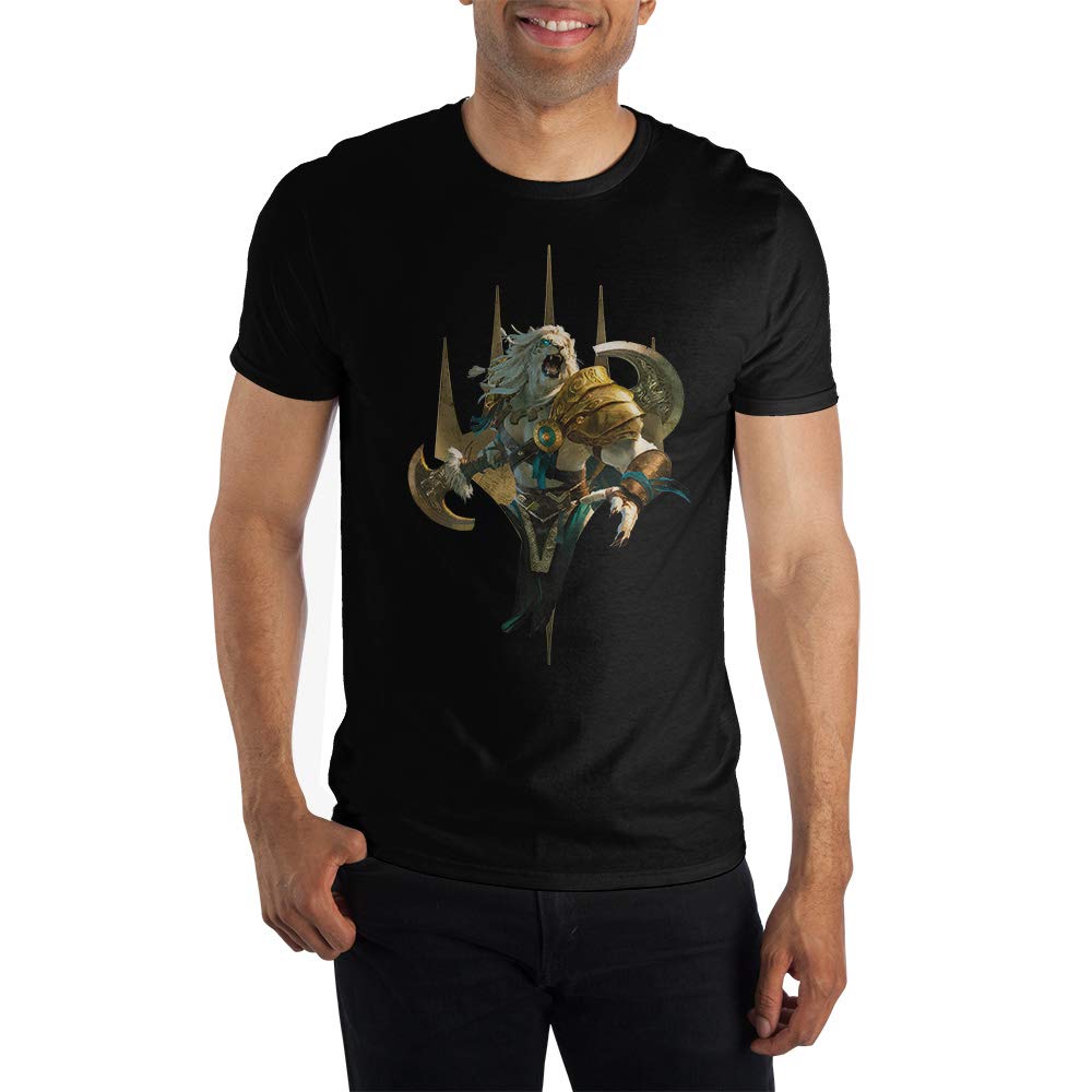 Magic: The Gathering Ajani Short-Sleeve T-Shirt | Official MTG Merchandise | Gamer & Collector Apparel | Perfect for Gaming Events & Casual Wear