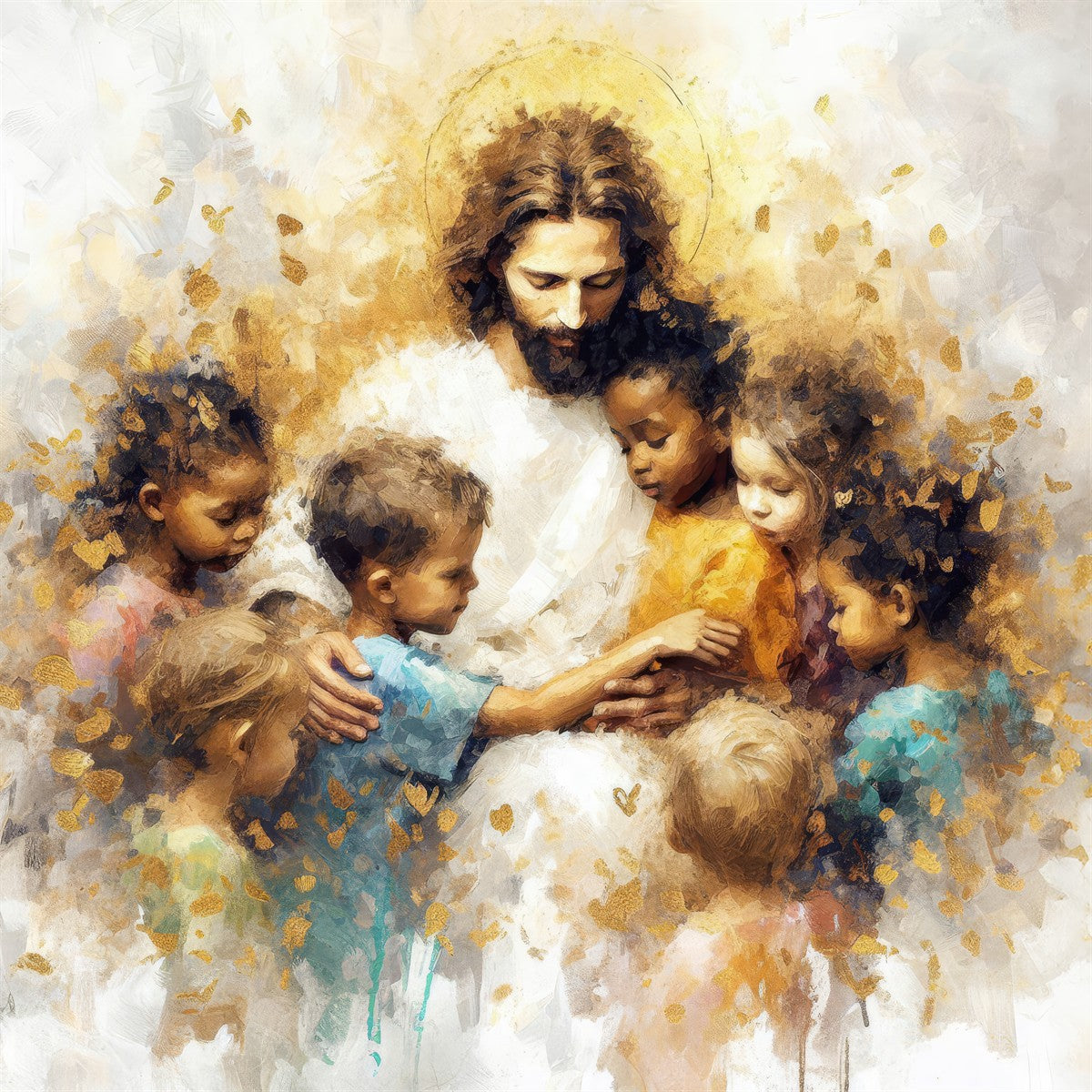 Become Like Little Children - Inspirational Christian Book for Kids & Families | Perfect for Sunday School, Bedtime Stories & Faith-Based Learning