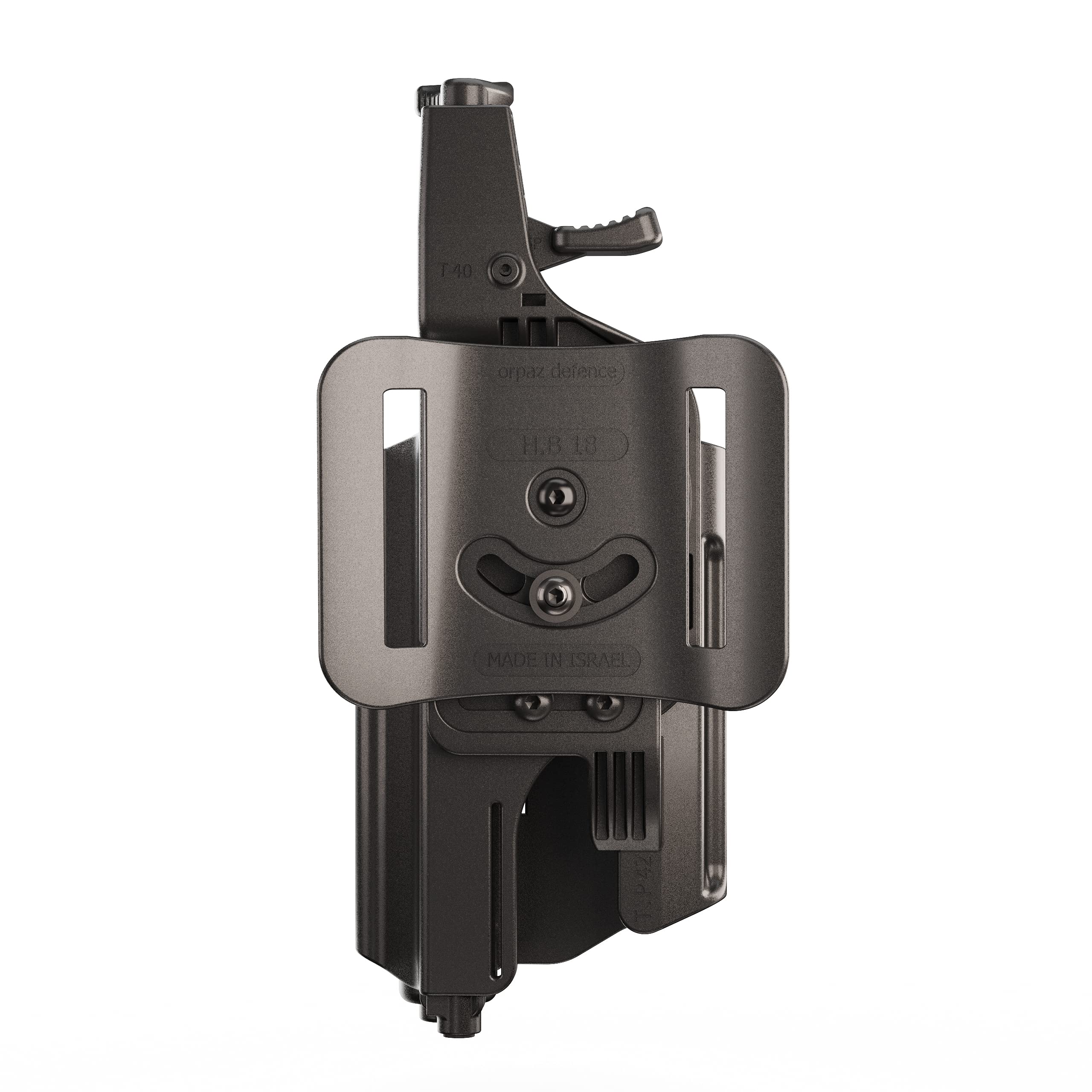 Orpaz T40 Adjustable Modular SD9VE Holster - OWB Compatible with S&W SD9VE Pistol, Fits Light/Laser/Sight/Optics - Tactical Gun Holder for Secure Carry | Perfect for Range Training, Concealed Carry & Outdoor Activities