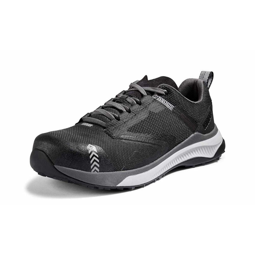 Kodiak Quicktrail Men's Composite Toe Work Safety Athletic Shoes - Lightweight & Durable Black Work Boots for Construction, Hiking & Outdoor Activities