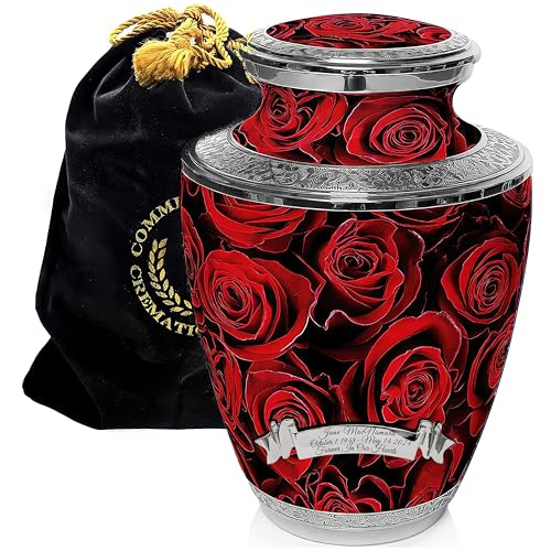 Crimson Rose - Engraved Ribbon