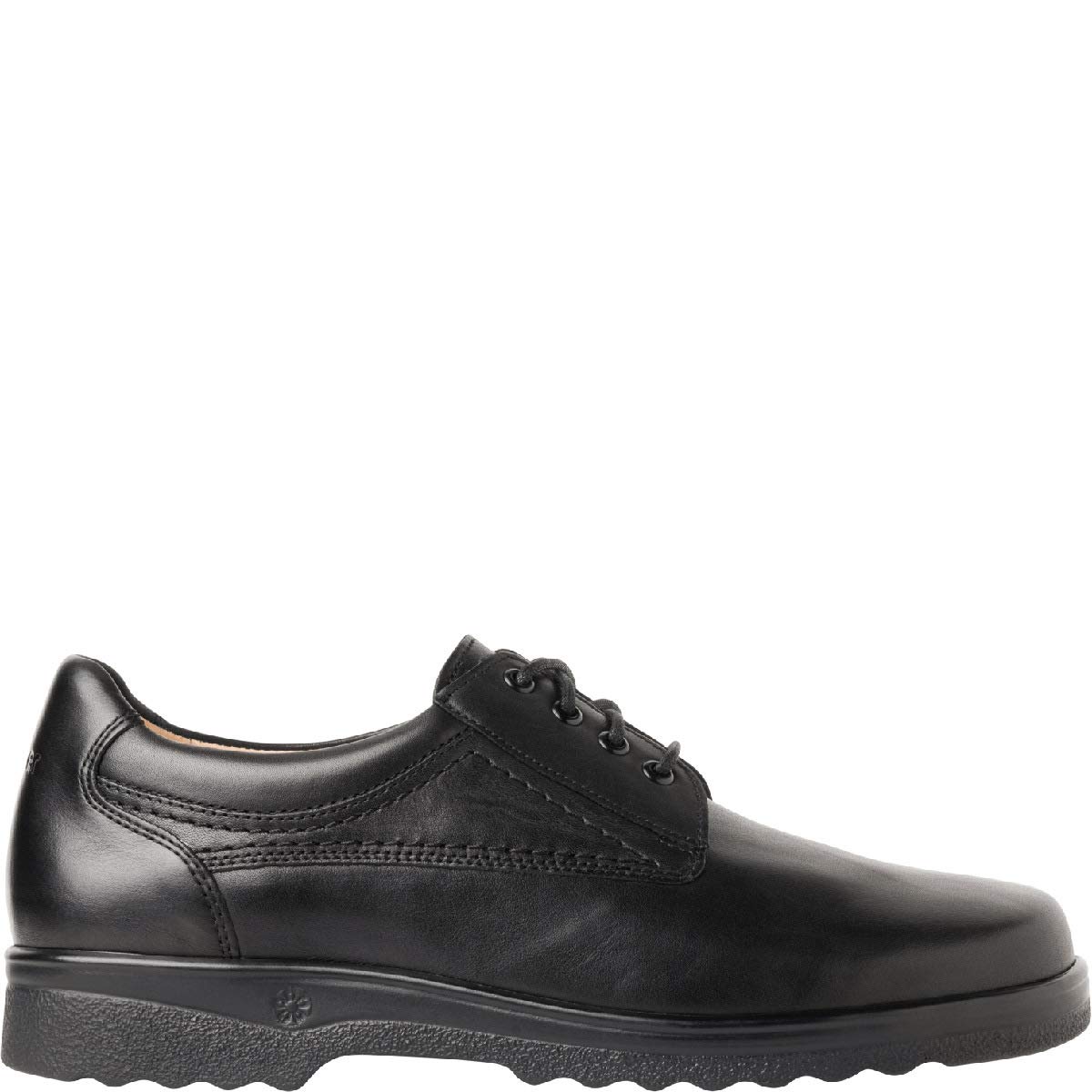 **Men's Black Leather Derby Shoes Size 6.5 - Classic Formal & Casual Dress Shoes for Office, Wedding & Business Events**