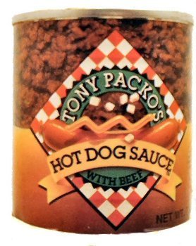 Tony Packo's Hot Dog Sauce with Beef - 7.5 Oz (12 Pack) | Premium Condiment for Hot Dogs, Burgers & Sandwiches | Perfect for BBQs, Picnics & Game Day Parties