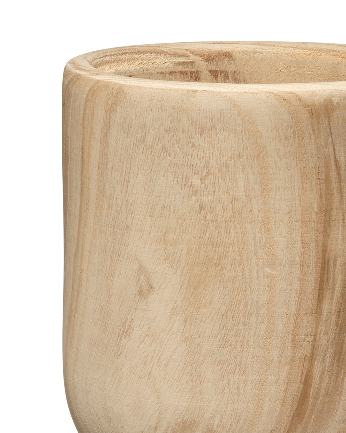 Handmade Canyon Wooden Vase - Natural Wood Home Decor for Centerpiece, Wedding, Rustic Farmhouse & Boho Style - Perfect for Flowers, Dried Arrangements & Tabletop Display