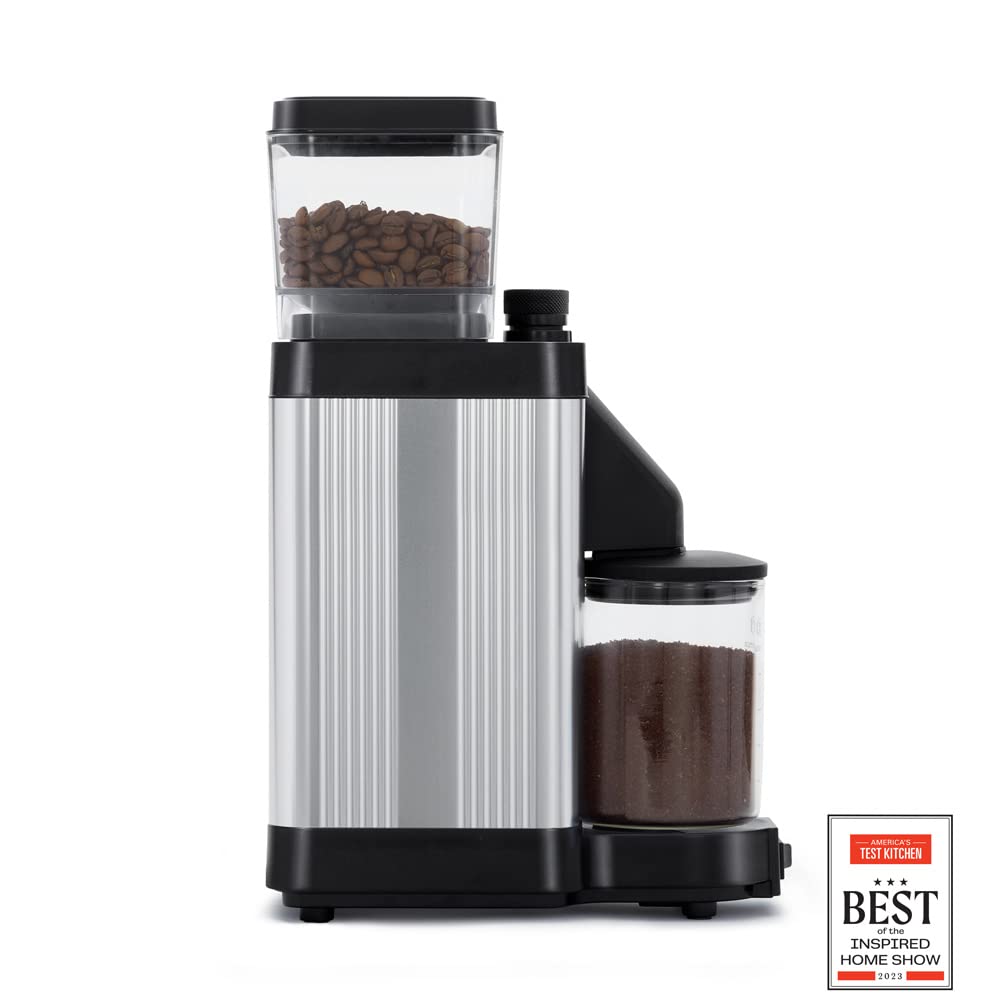 Technivorm Moccamaster 49520 KM5 Burr Coffee Grinder & 53941 KBGV Select 10-Cup Coffee Maker Set - Polished Silver - 40oz (1.25L) Capacity - Perfect for Home, Office & Coffee Shops