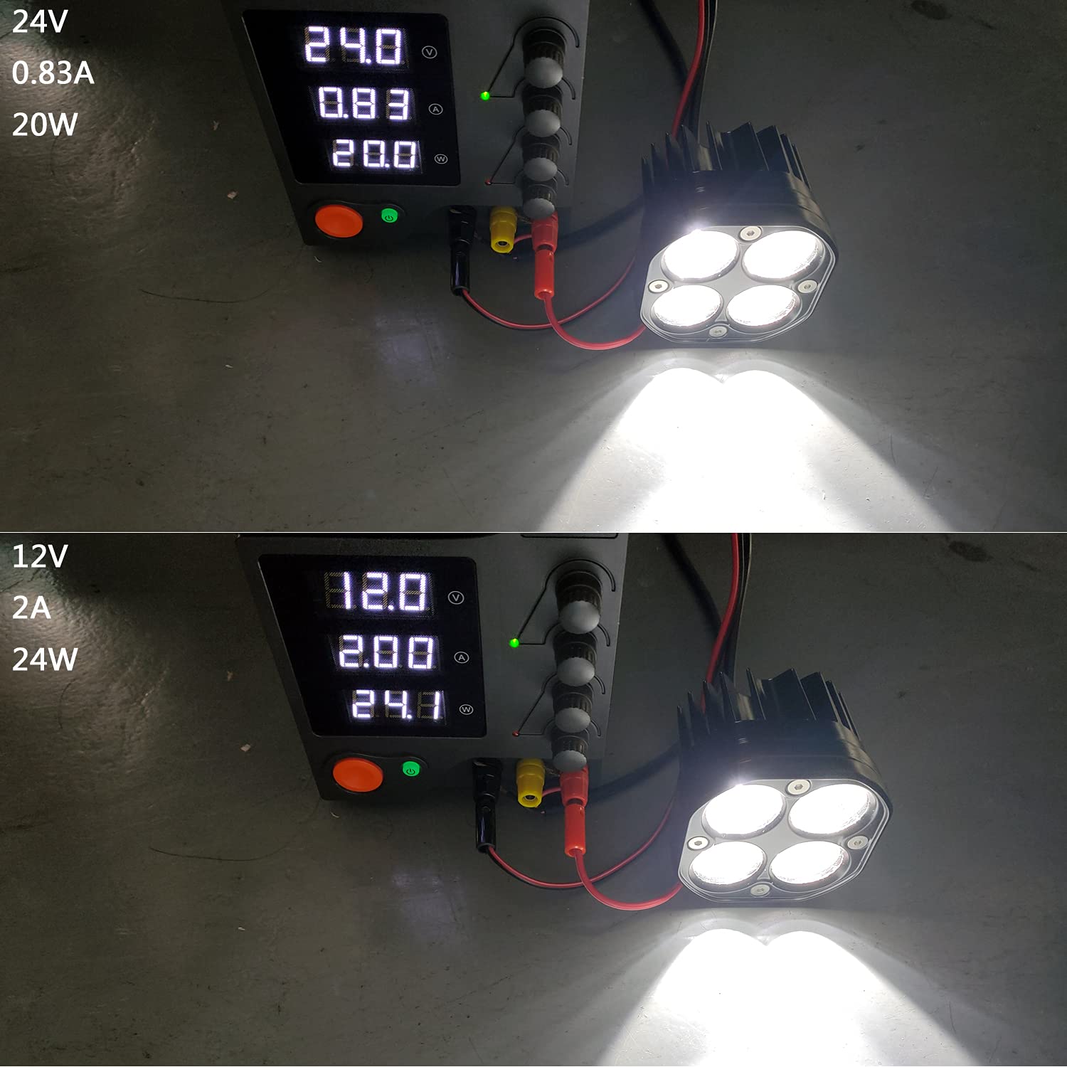 40W White LED Pod Lights (3 Inch) - 12V/24V Universal Cube Spot & Fog Lights for Off-Road Cars, Trucks, Boats, ATV, UTV, SUV, Forklift, Motorcycle - Pack of 2 | Perfect for Night Driving, Camping & Work Lighting