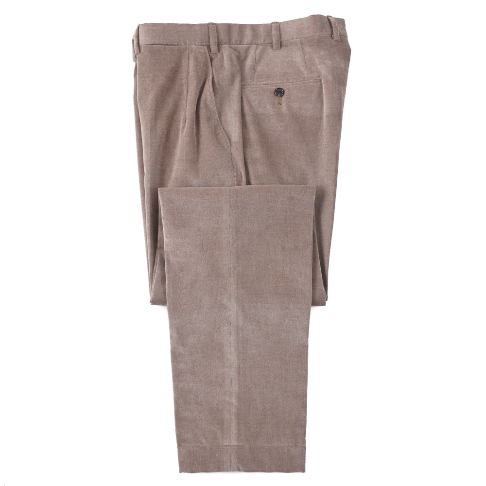 Luxury Brioni Men's Cotton Cashmere Suit with Peak Lapels - Premium Business Formal Attire for Weddings & Executive Meetings