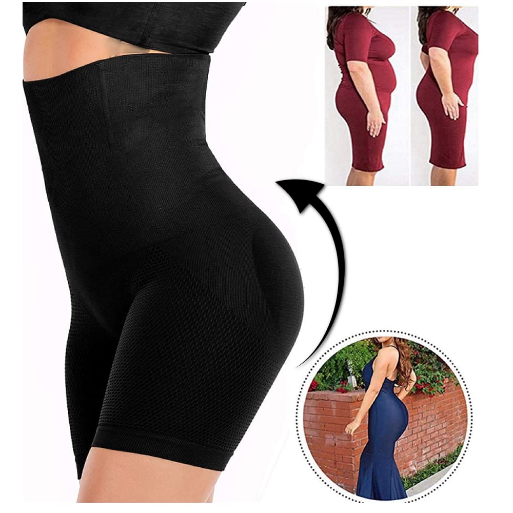 Best Women's Shapewear Shorts for Tummy Control & Body Shaping - High Waisted Slimming Underwear for Workout, Dress Wear & Everyday Comfort