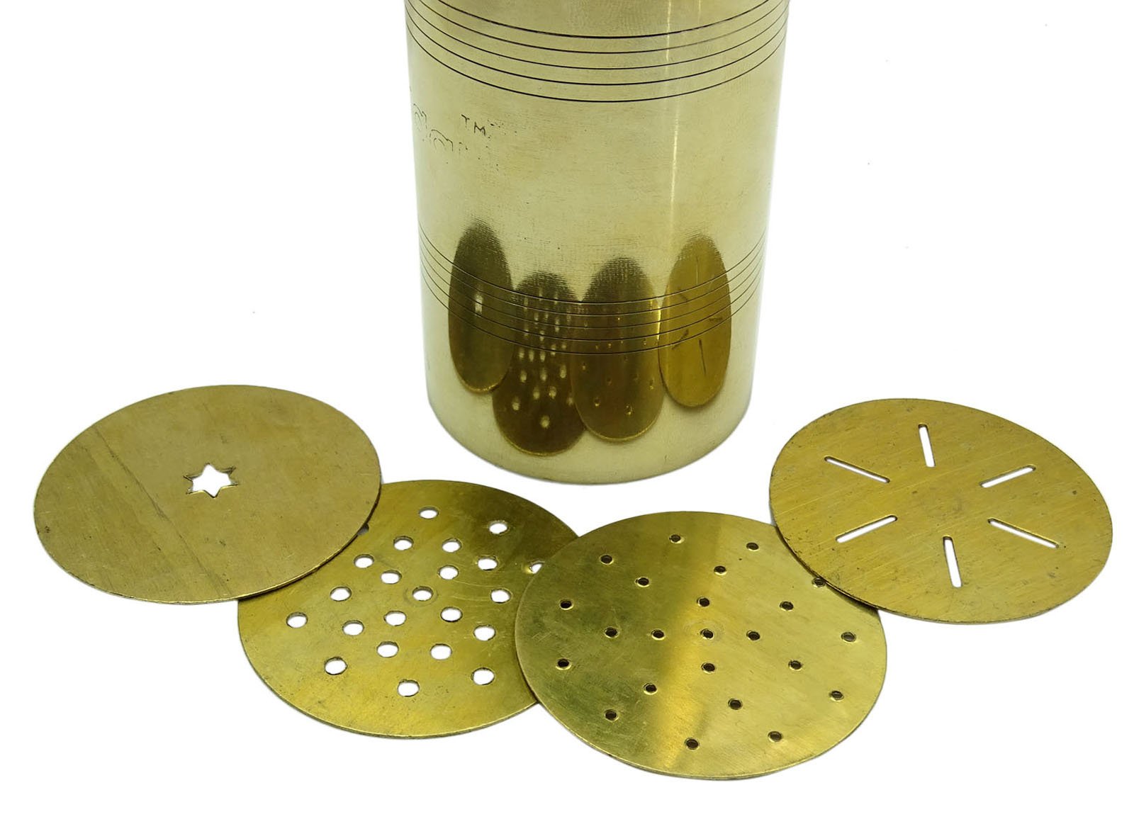Sev Sancha Stainless Steel Snack Maker for Indian Murukku, Chakli, Noodles - 4 Interchangeable Disc Templates | Perfect for Homemade Snacks, Festive Cooking & Restaurant Use