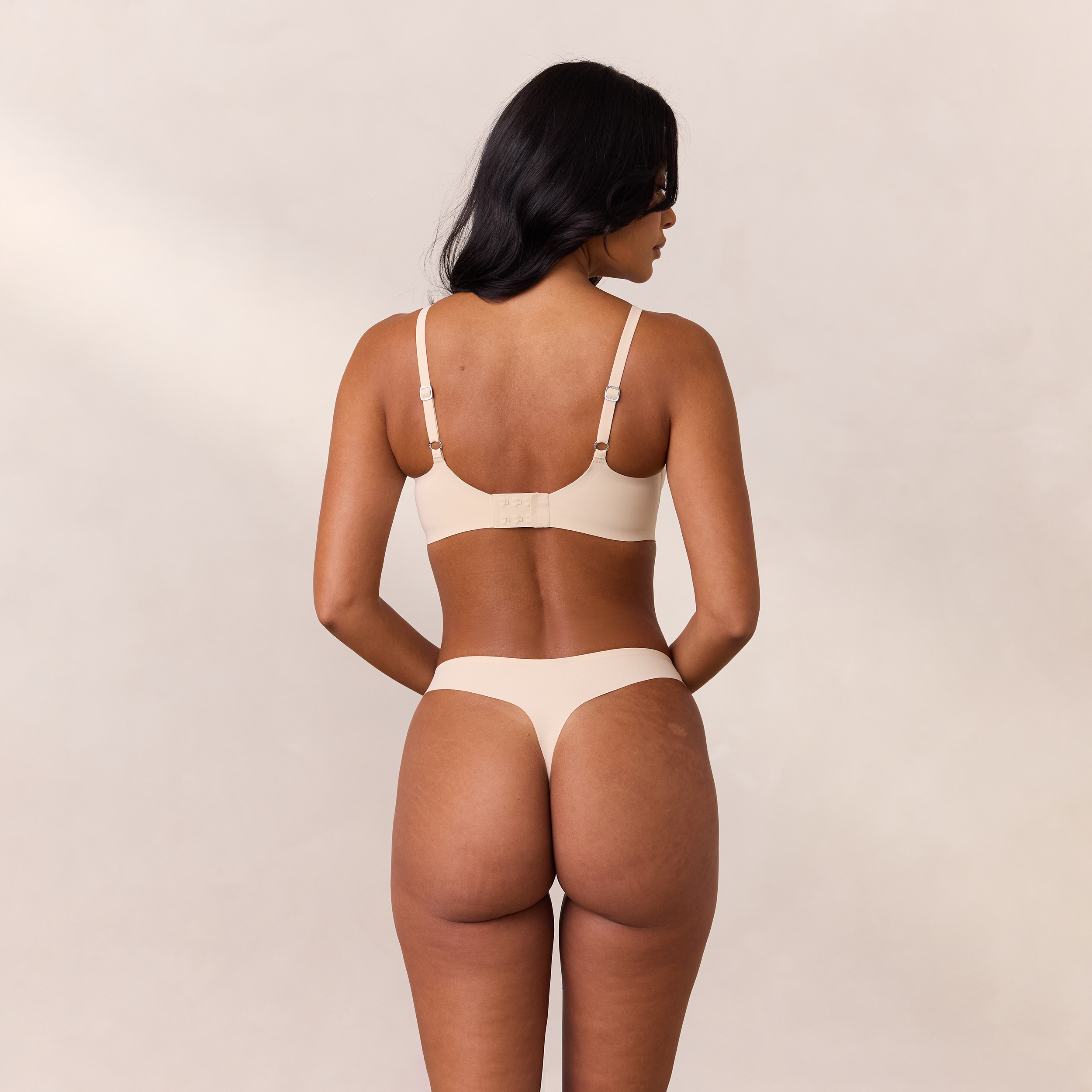 Everyday Flex Bralette - Comfortable Wireless Bra for Women - Soft Vanilla Color - Perfect for Yoga, Lounge & Sleepwear
