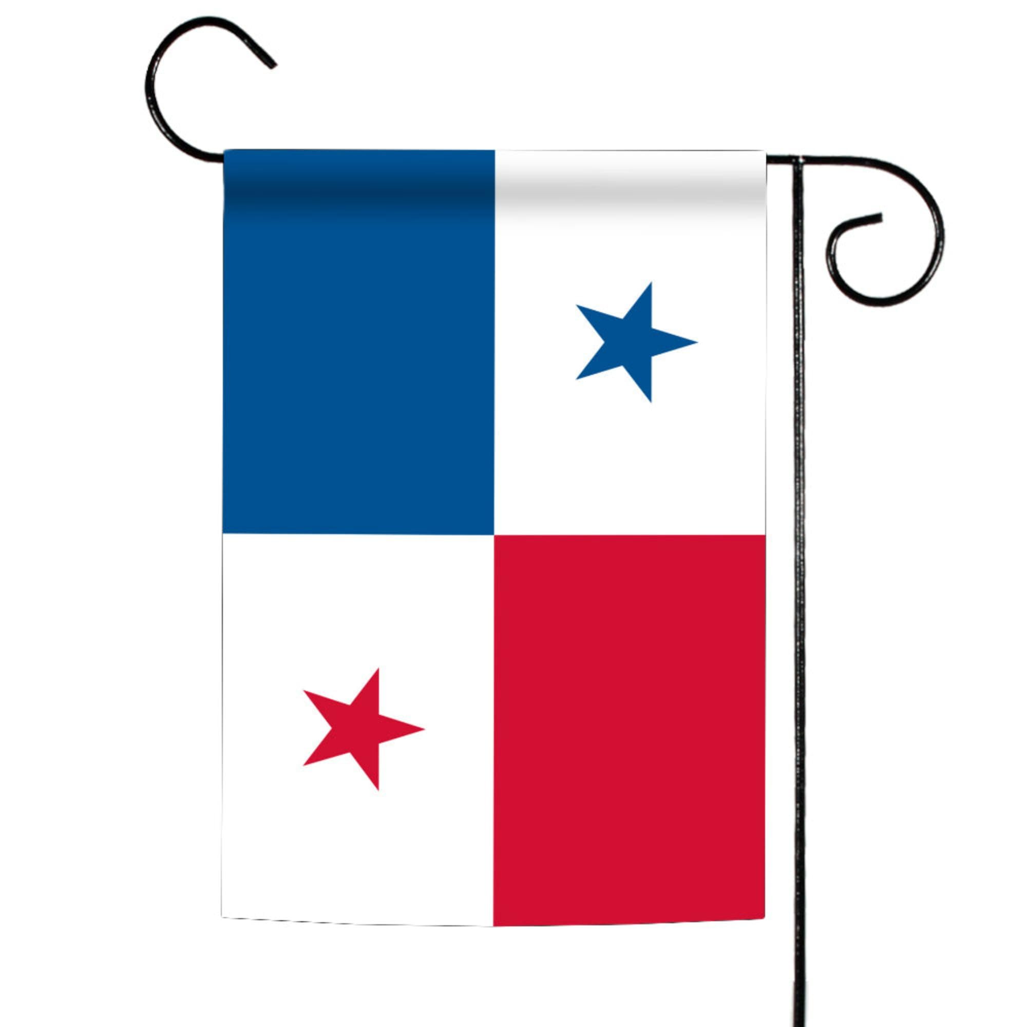 Toland Home Garden 12.5 x 18 Inch Decorative Panama Garden Flag - Vibrant Outdoor Decor for Patio, Yard & Seasonal Celebrations