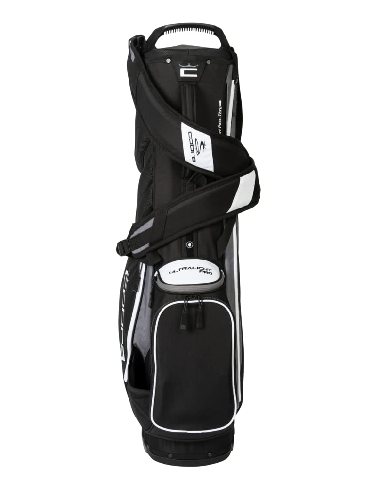 Cobra Golf 2022 Ultralight Pro Stand Bag - Lightweight Golf Bag with 5-Way Divider, Comfortable Strap - Perfect for Golf Tournaments & Weekend Golfing
