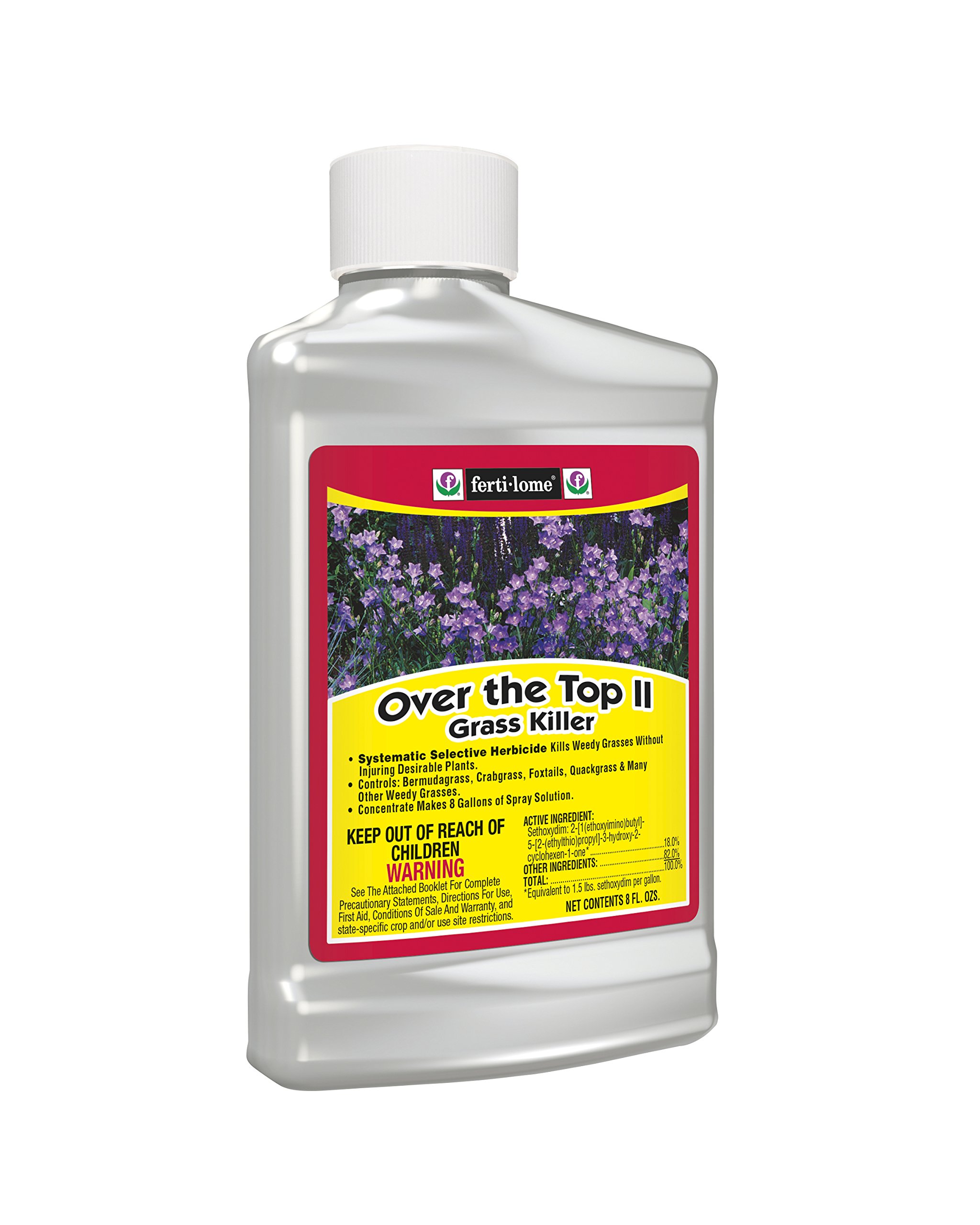 DPD Fertilome Over the Top II Grass Killer - Case of 12 (8 oz Bottles) | Effective Weed Control for Lawns, Driveways & Sidewalks | Fast-Acting Herbicide for Residential & Commercial Use