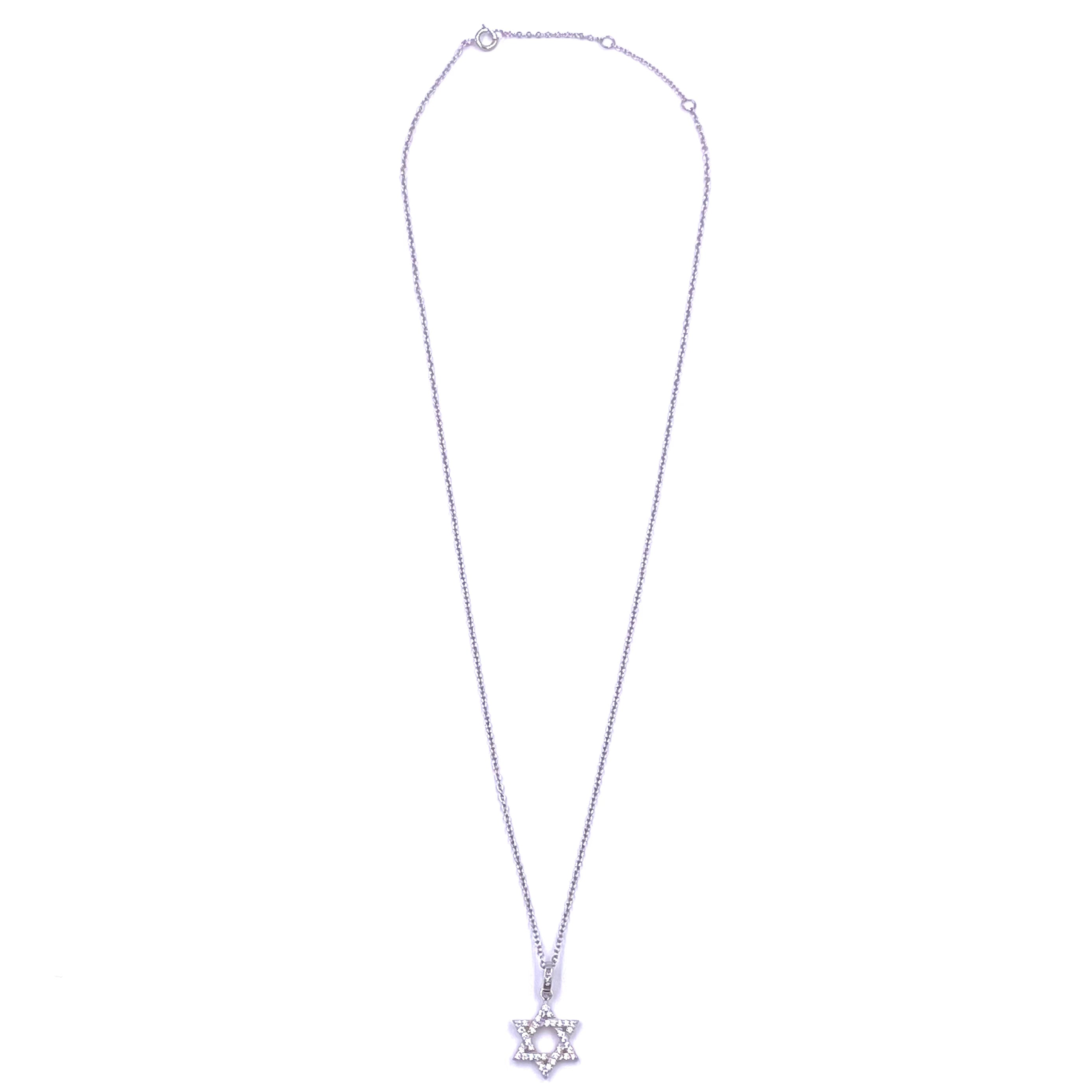 Ashley Gold Sterling Silver CZ Floating Star Necklace - Elegant Dainty Jewelry for Women - Perfect for Date Night, Anniversary Gifts & Special Occasions