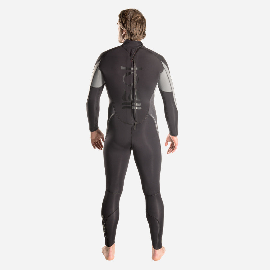 Fourth Element Men's Xenos 5mm Neoprene Wetsuit for Scuba Diving, Snorkeling & Water Sports - Premium Thermal Protection for Cold Water Adventures