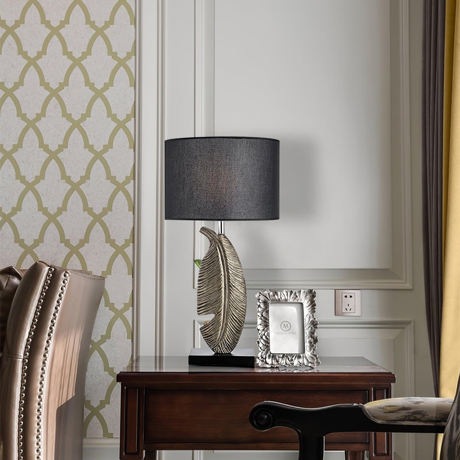 Modern Cayo Table Lamp - Stylish LED Nightstand Lamp with USB Port for Bedroom, Living Room & Office - Adjustable Brightness & Warm White Light