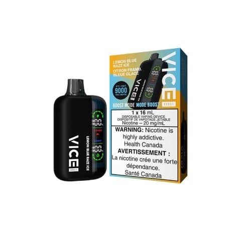 VICE BOOST Disposable Vape 9000 Puffs 16mL E-Liquid - Long-Lasting Flavor for Travel, Parties & On-The-Go Vaping