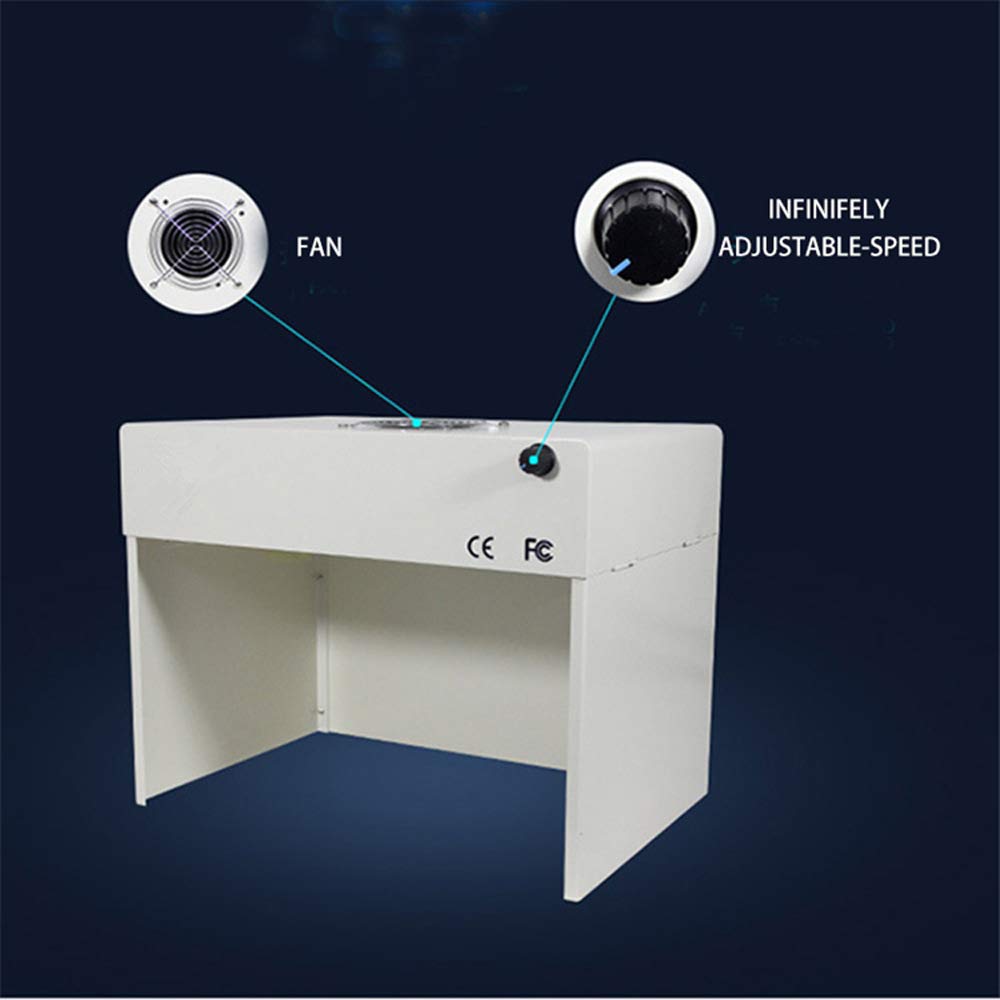 YUCHENGTECH Portable Laminar Flow Hood - Dust Free Workstation for Phone Repair | Vertical Airflow Clean Bench with 100-240V Power | Ideal for Electronics Assembly, Lab Work & Sterile Environments