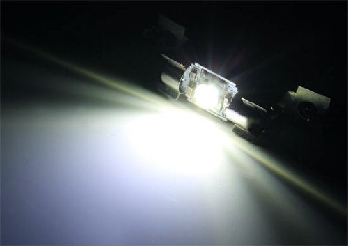 Super Bright 31mm CREE LED Bulbs for Car Interior Dome Lights - DE3175 DE3022 Replacement - Perfect for Night Driving, Map Reading & Cabin Illumination
