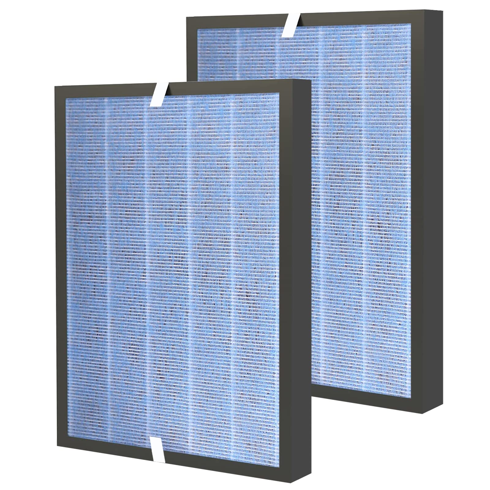 MSA3 True HEPA Filter Replacement (2 Pack) - Compatible with MSA3 Membrane Solutions 3-in-1 Air Purifier | Improves Indoor Air Quality for Home, Office & Bedroom