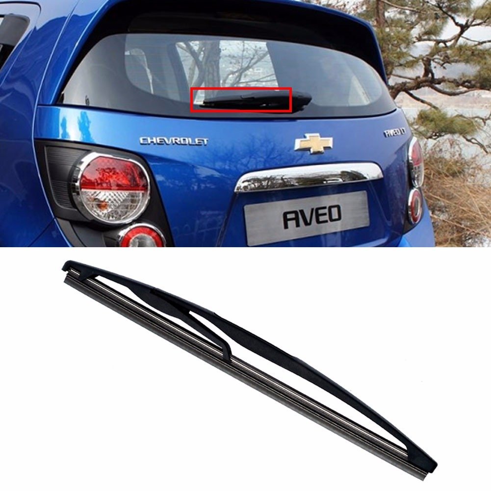 Premium Windshield Wiper Blade Brush Rear Replacement for 2012+ Chevy Sonic Hatchback - OEM Quality Parts - Perfect for Rainy Days & Winter Driving