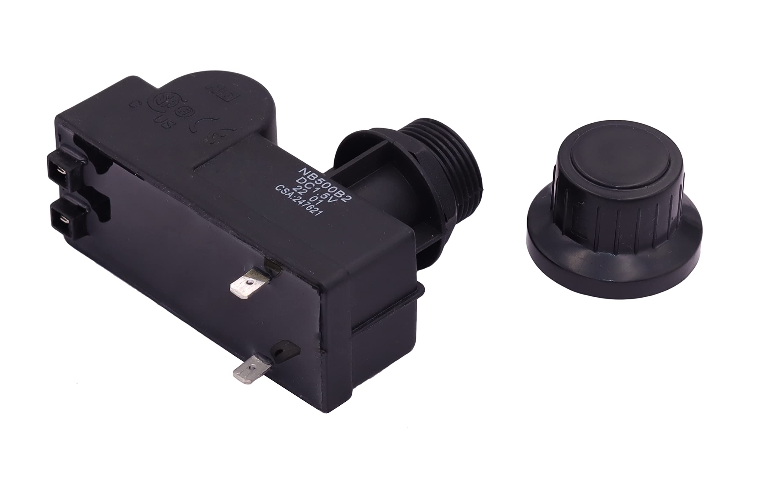 METER STAR AA Battery Ignition Switch Kit - Spark Electrode Ignition Control with Independent Switch for Small Engines, Lawn Mowers, Generators & Power Equipment