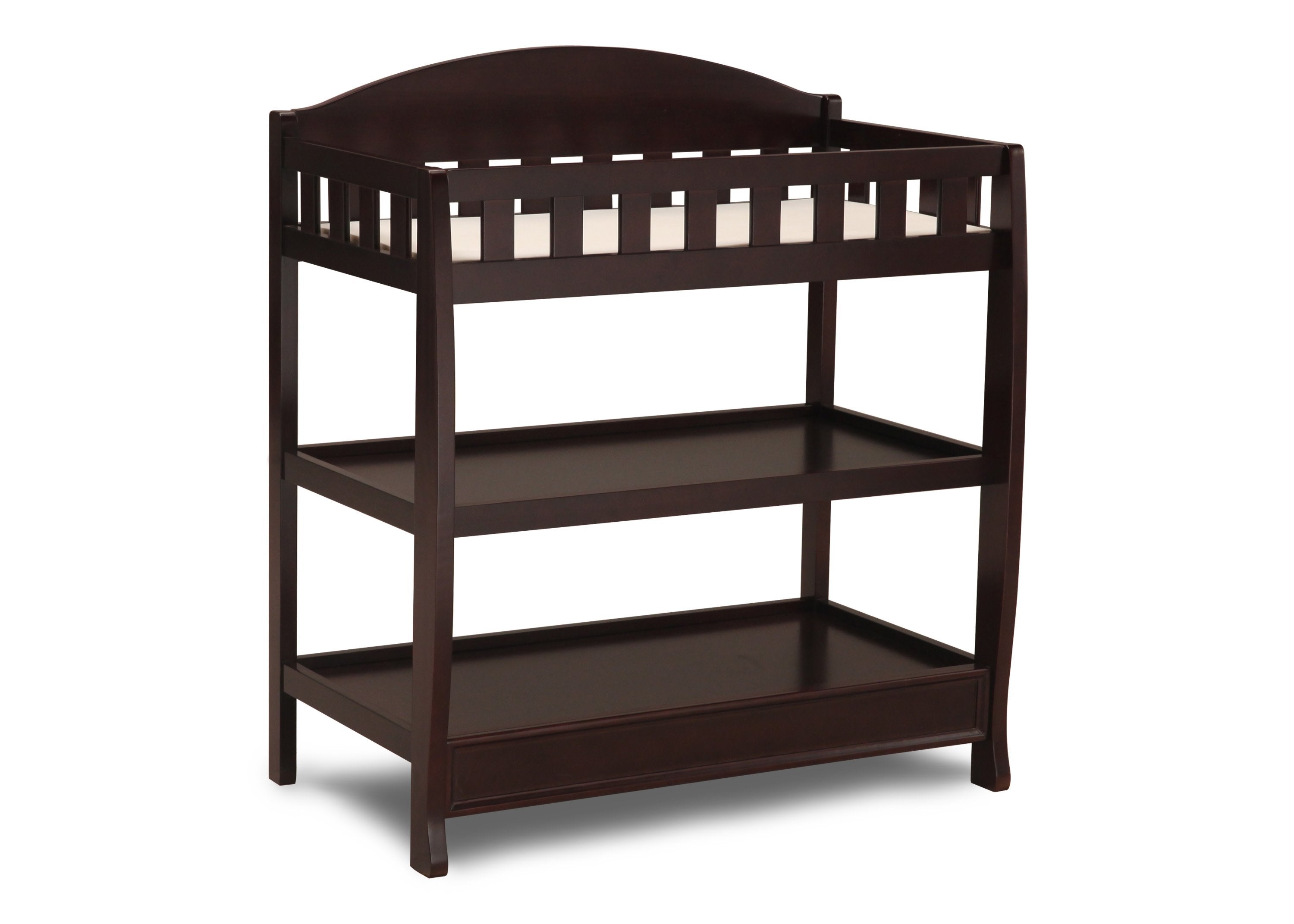 Wilmington Baby Changing Table with Soft Pad - Perfect for Nursery, Bedroom & Diaper Changing Station - Safe & Sturdy for Newborns & Toddlers