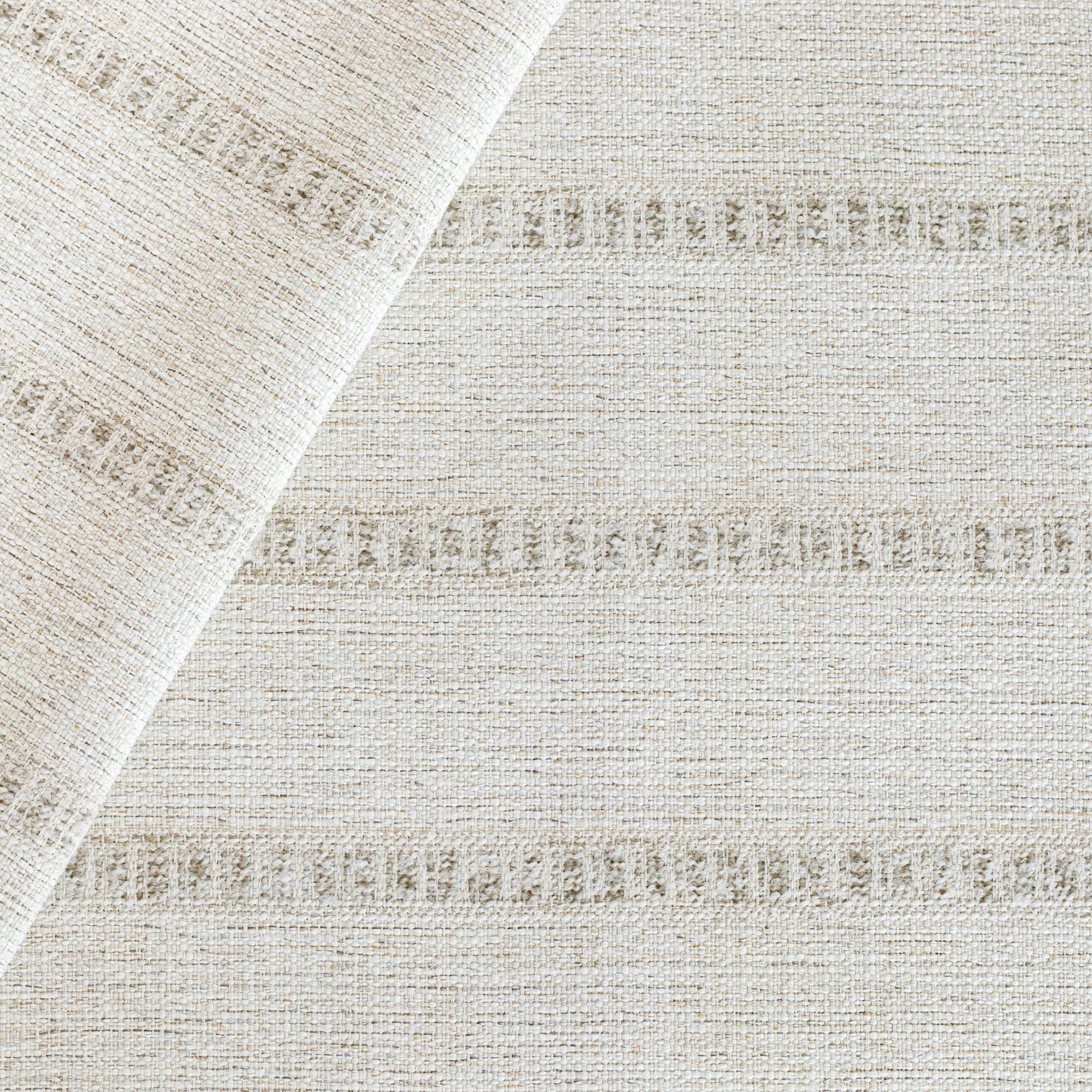 Premium Durado Stripe Fabric - Natural Cotton Blend for Upholstery, Curtains & Home Decor | Soft & Durable Textile for DIY Sewing Projects & Crafting