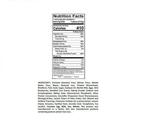 Ne-Mo's Bakery Blueberry Bread - 12 Pack | Fresh Baked, All Natural Ingredients | Perfect for Breakfast, Snacks & Gift Giving