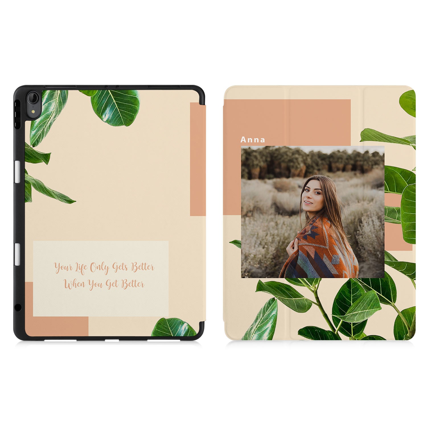 Premium iPad Case with Custom Photo Collage - Durable Protective Cover for iPad 6th/7th/8th Gen - Perfect for Travel, Work & School (31 Photo Slots)
