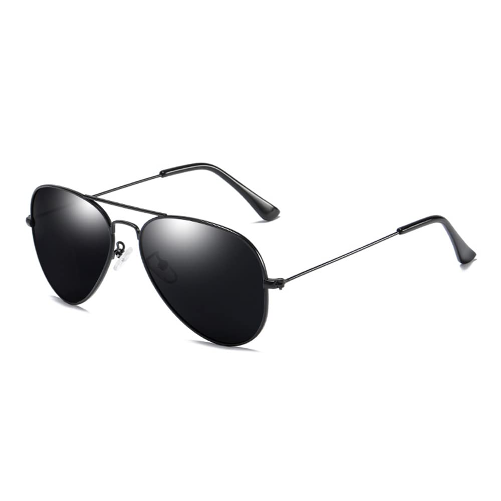 Classic Aviator Sunglasses for Men & Women - Polarized UV Protection, Lightweight Metal Frame - Perfect for Driving, Outdoor Activities & Travel Accessories