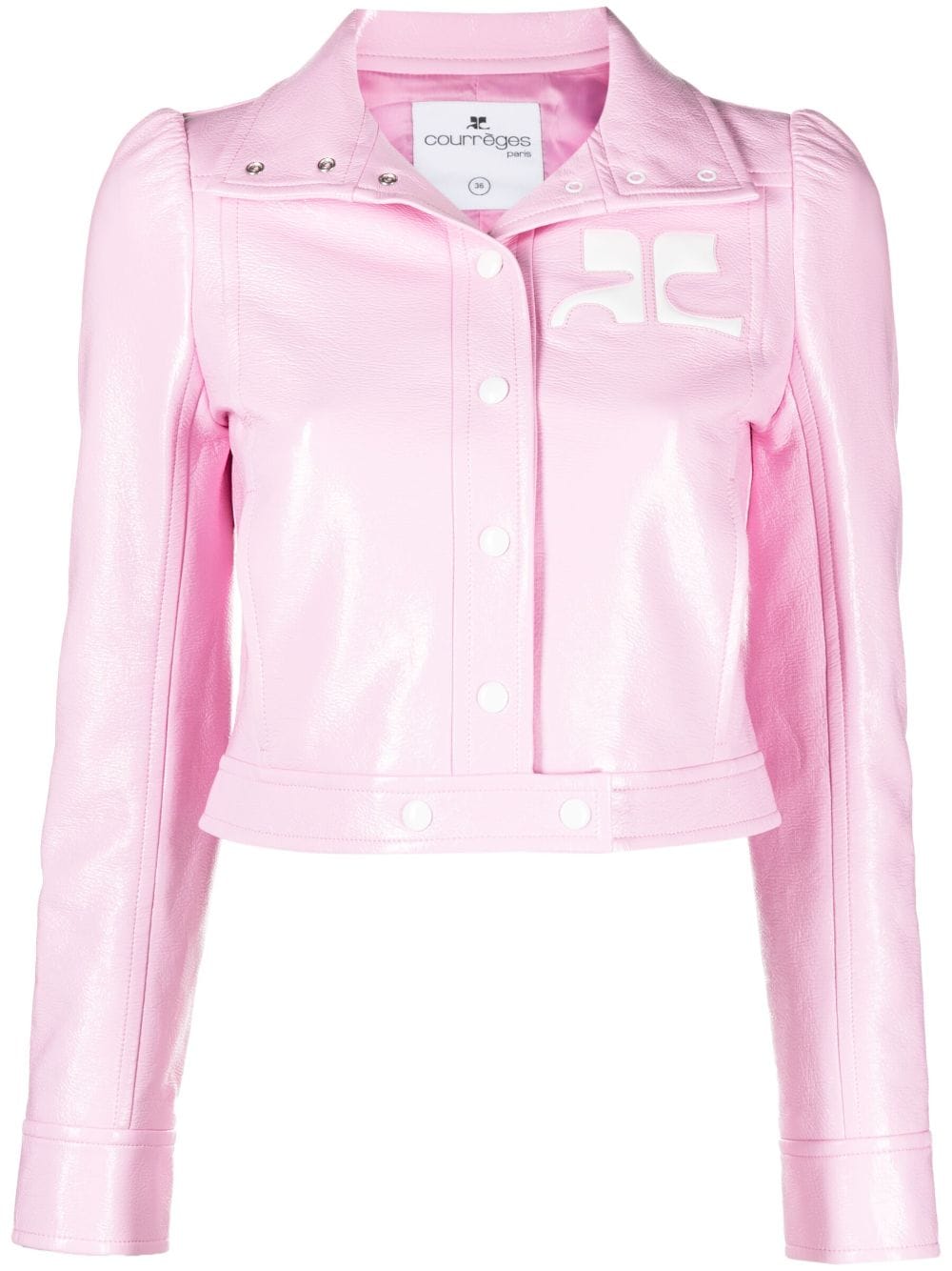 COURREGES PRE Pink Coat for Women - Stylish Winter Outerwear for Fashion & Everyday Wear