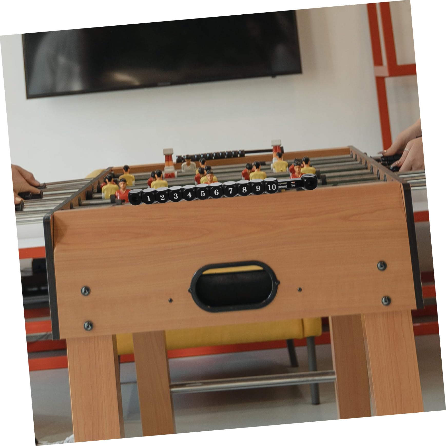 BCOATH 2-Pack Foosball Score Counter - Dual-Sided Table Football & Air Hockey Scoreboard - Perfect for Game Rooms, Bars, and Family Game Nights