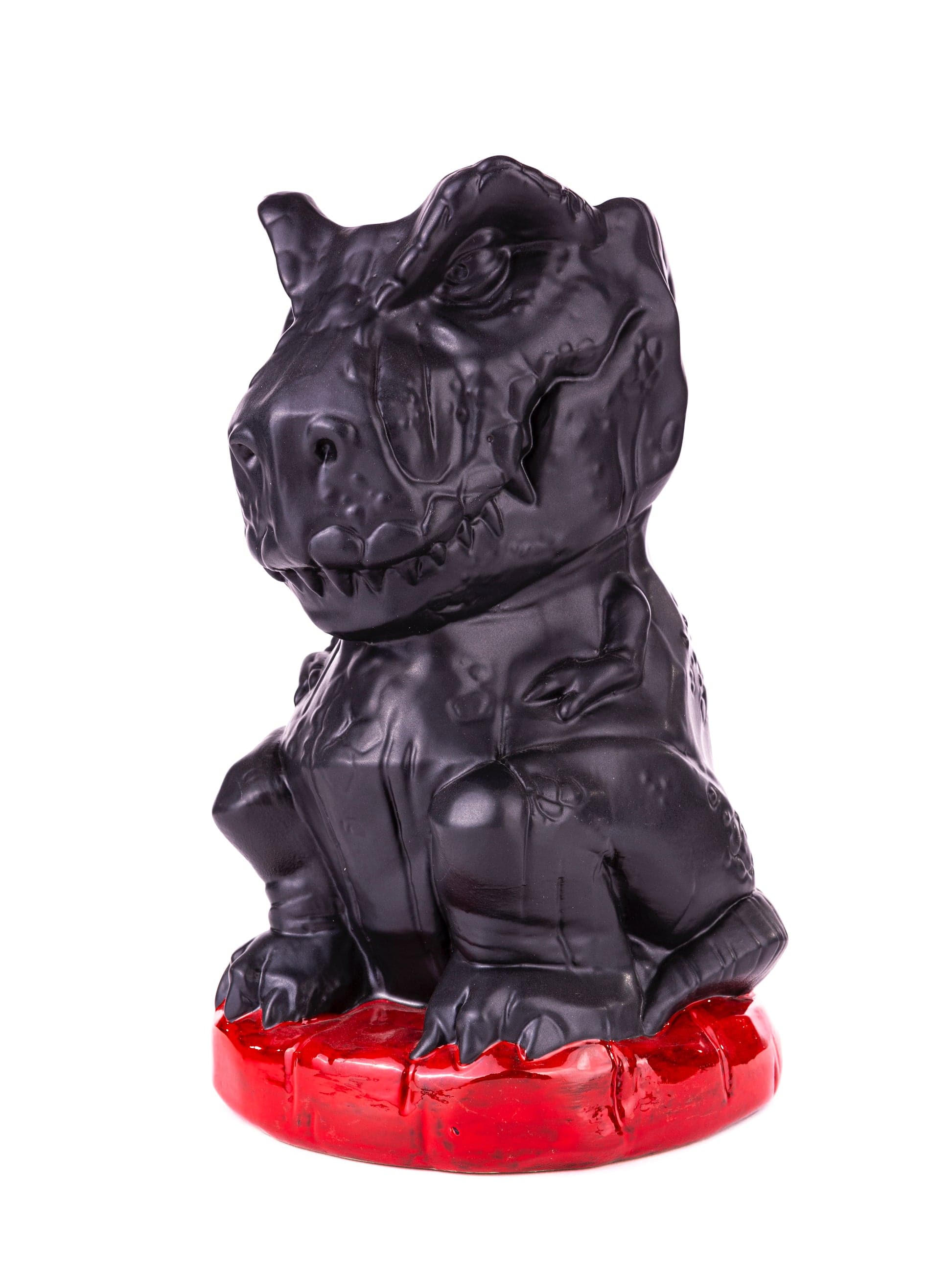 Jurassic Park T-Rex Tiki Mug with Logo - Collectible Ceramic Cup for Movie Fans, Dinosaur Lovers - Perfect for Home Bar, Party Decor, and Gift Giving